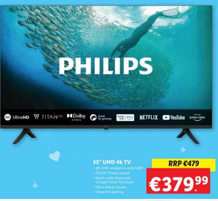 55" UHD 4k TV