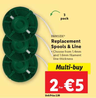PARKSIDE Replacement Spools & Line