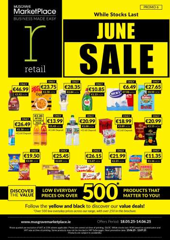 thumbnail - MUSGRAVE Market Place offer - Retail