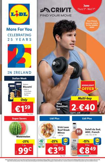 Lidl offer  - 05.06.2025 - 11.06.2025.