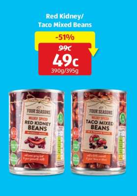 Red Kidney/Taco Mixed Beans