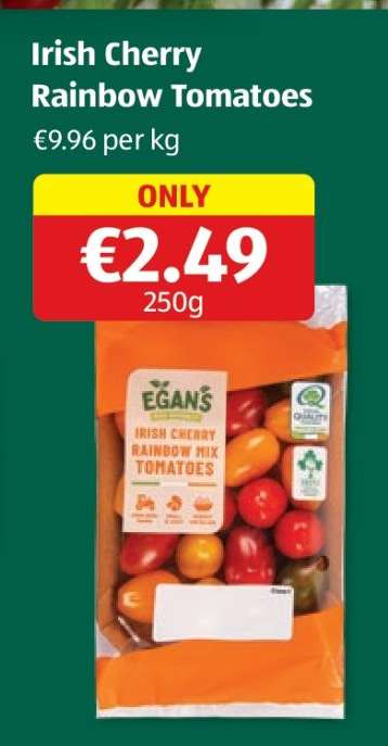 Irish Cherry Rainbow Tomatoes