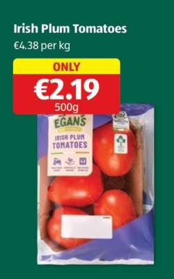 Irish Plum Tomatoes