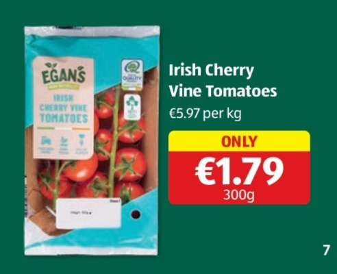 Irish Cherry Vine Tomatoes