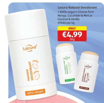 Lacura Natural Deodorant