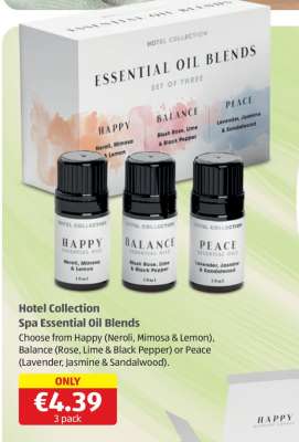 Hotel Collection Spa Essential Oil Blends