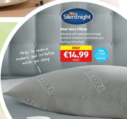 Silentnight Aloe Vera Pillow