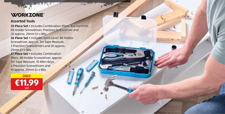 WORKZONE Assorted Tools