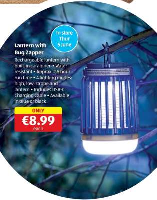 Lantern with Bug Zapper