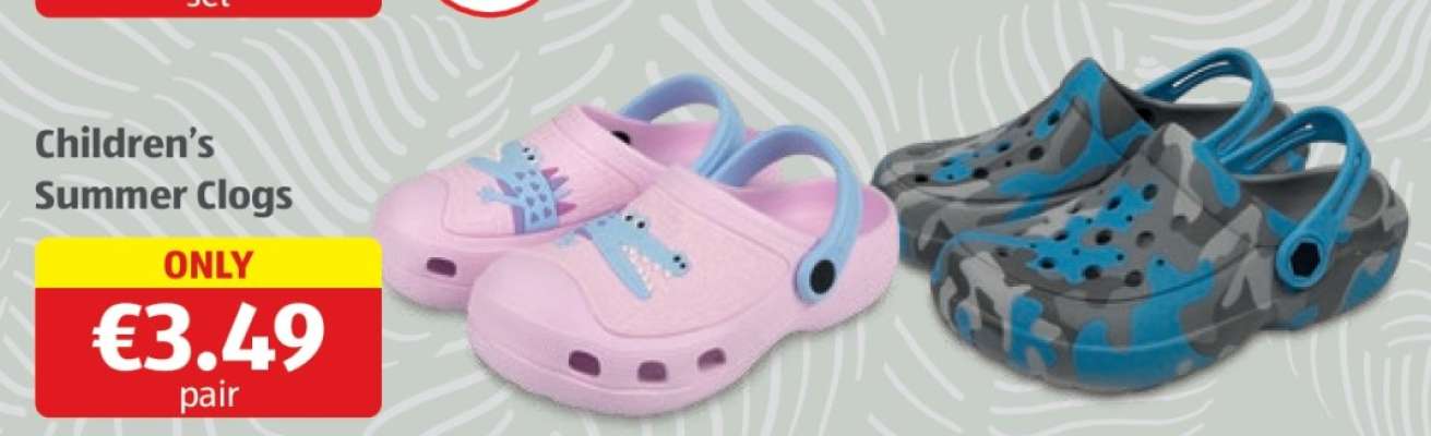 Children's Summer Clogs