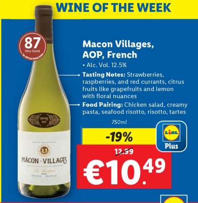 Macon Villages, AOP, French