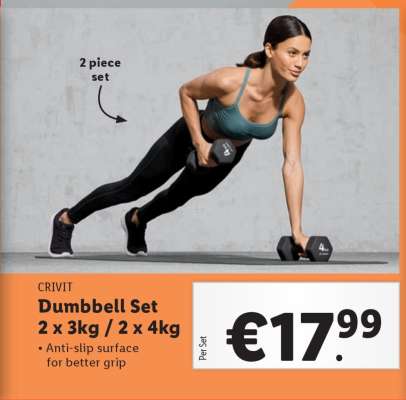 CRIVIT Dumbbell Set