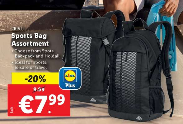 Crivit Sports Bag Assortment