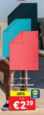 Crivit Microfibre Towel
