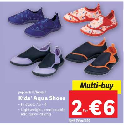 Kids' Aqua Shoes