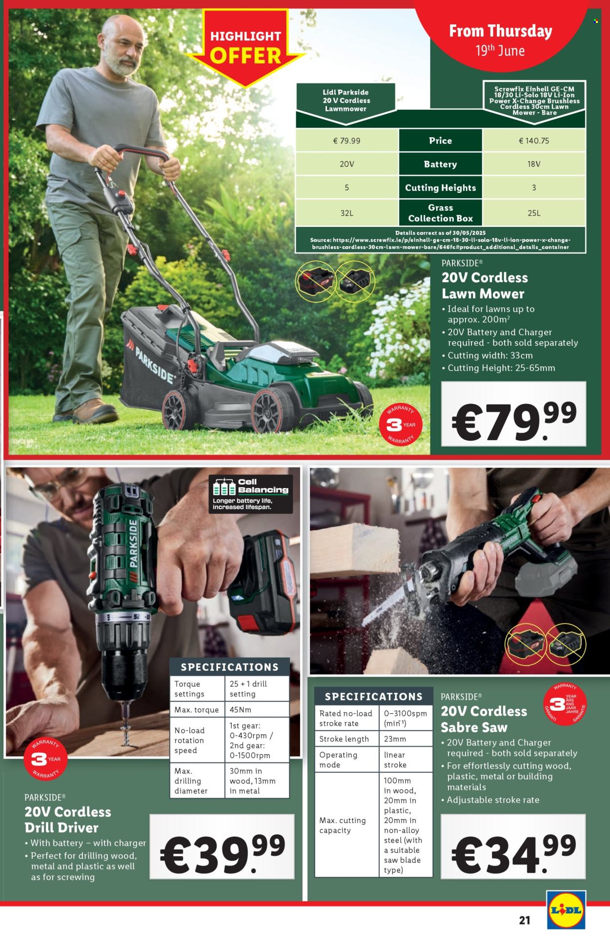 Lidl offer - 19.06.2025 - 25.06.2025. Page 21