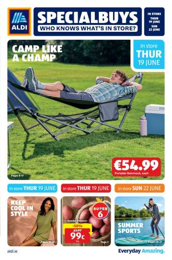 Aldi offer  - 19.06.2025 - 22.06.2025.