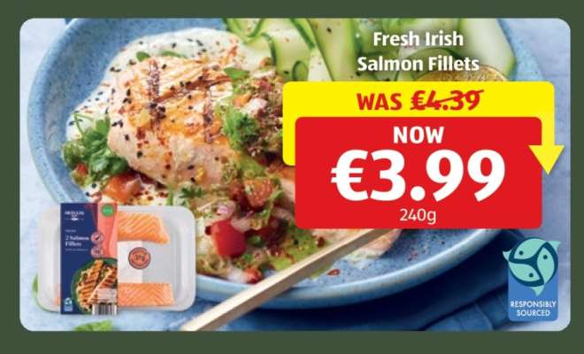 Fresh Irish Salmon Fillets