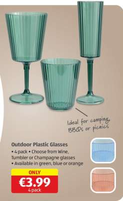 Outdoor Plastic Glasses