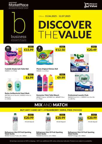 MUSGRAVE Market Place offer  - 15.06.2025 - 12.07.2025.