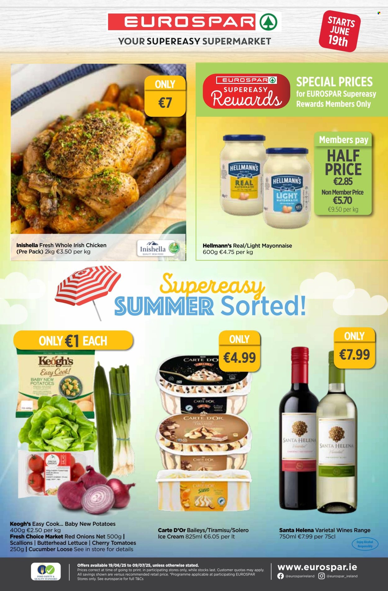 EUROSPAR offer - 19.06.2025 - 09.07.2025. Page 1