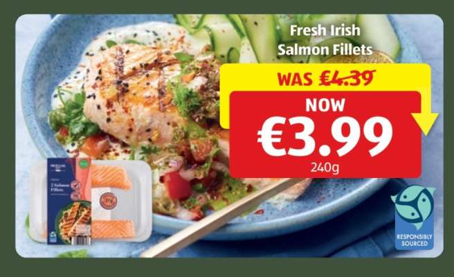 Fresh Irish Salmon Fillets