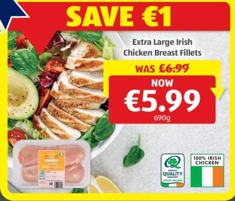 Extra Large Irish Chicken Breast Fillets