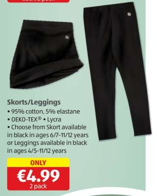 Skorts/Leggings