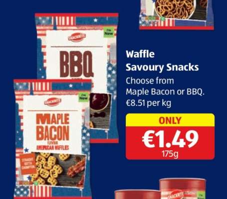 Waffle Savoury Snacks