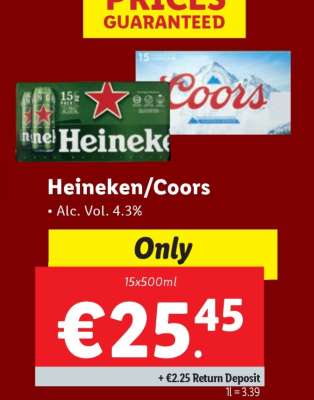 Heineken/Coors