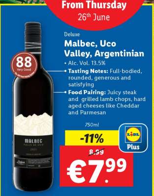 Malbec, Uco Valley, Argentinian