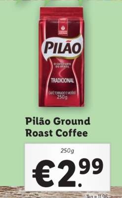 Pilão Ground Roast Coffee