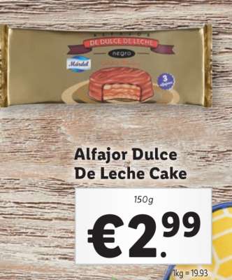 Alfajor Dulce De Leche Cake
