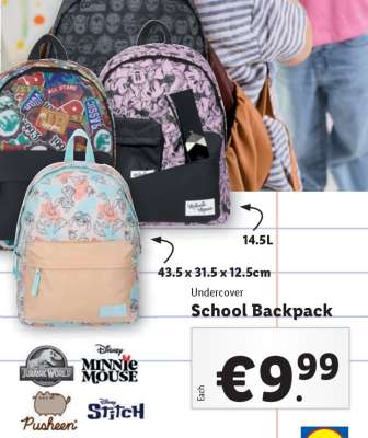 Undercover School Backpack